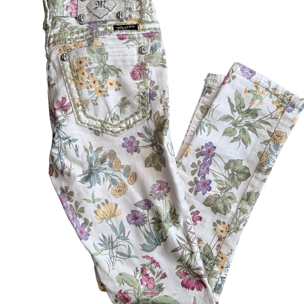 MissMe pants Ankle skinny
Size: 27 
Color: Botanical Garden 
Style No: CP4025Ak1